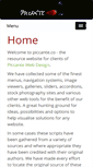 Mobile Screenshot of piccante.co